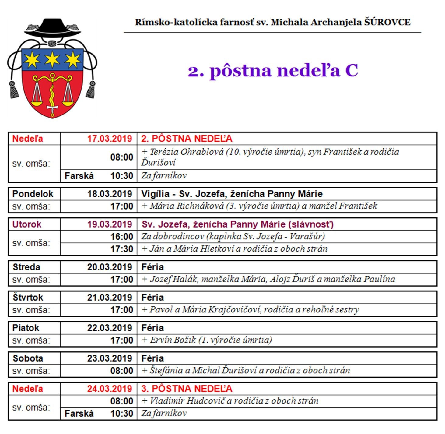 2. pôstna C