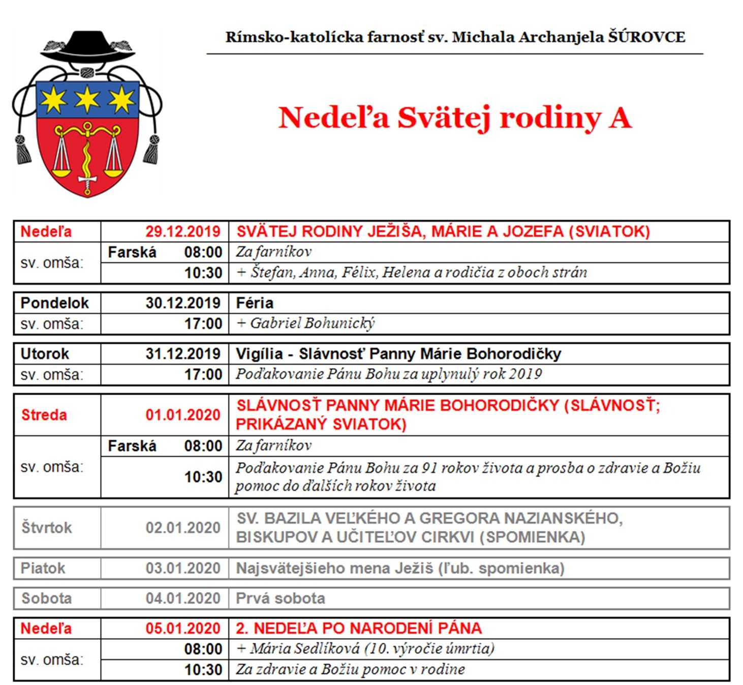 Svätá rodina A