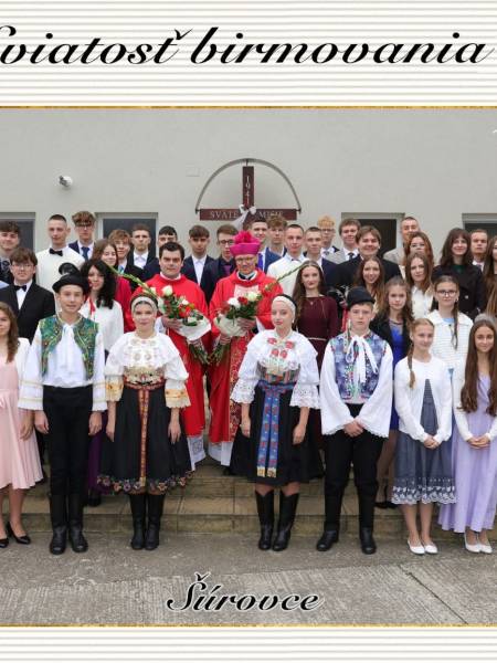 Udeľovanie sviatosti Birmovania 2025